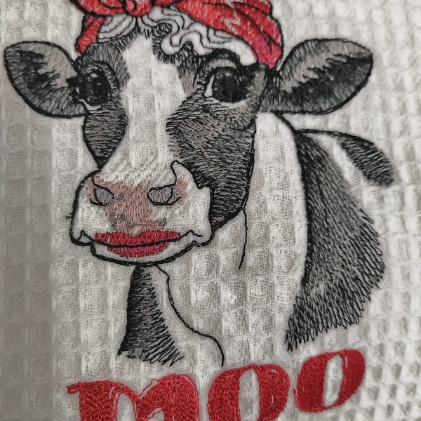 Moo Tea Towel